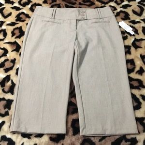 NWT Joe Benbasset taupe capris slacks size 11